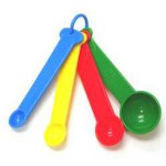 color coded spoon